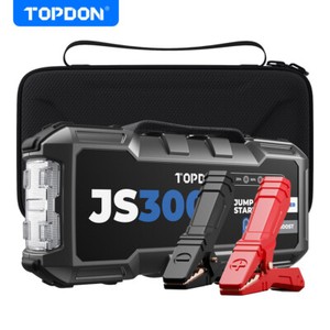 TOPDON JS3000 3000A 24000mAh 12V Jump Starter Cargador Booster Powerbank IP54 ES