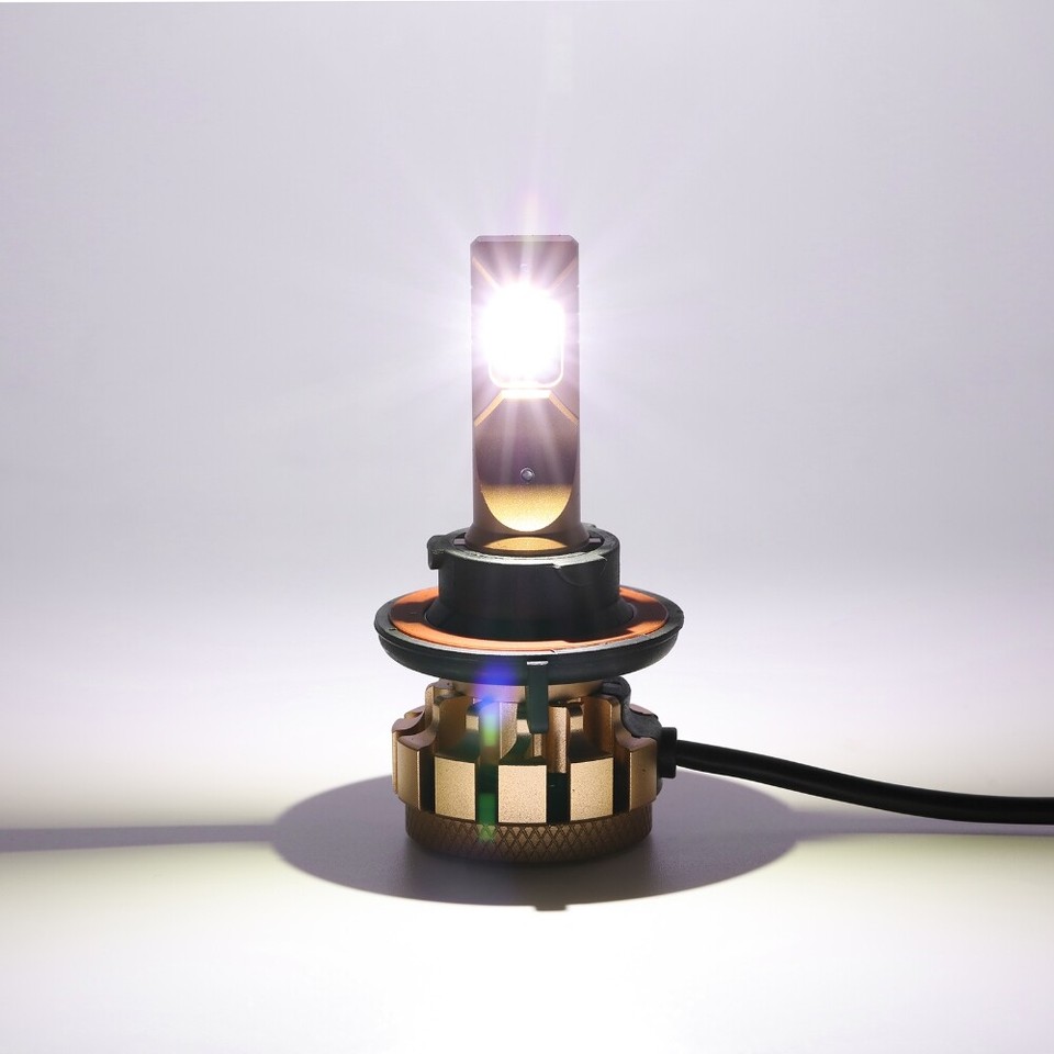 H13 8000K H13 LED Headlight Bulbs - Hi/Lo Beam For Dodge Ram 1500/2500/3500 (2006-2012) & Jeep Liberty/Patriot Led Headlights - Foto 3