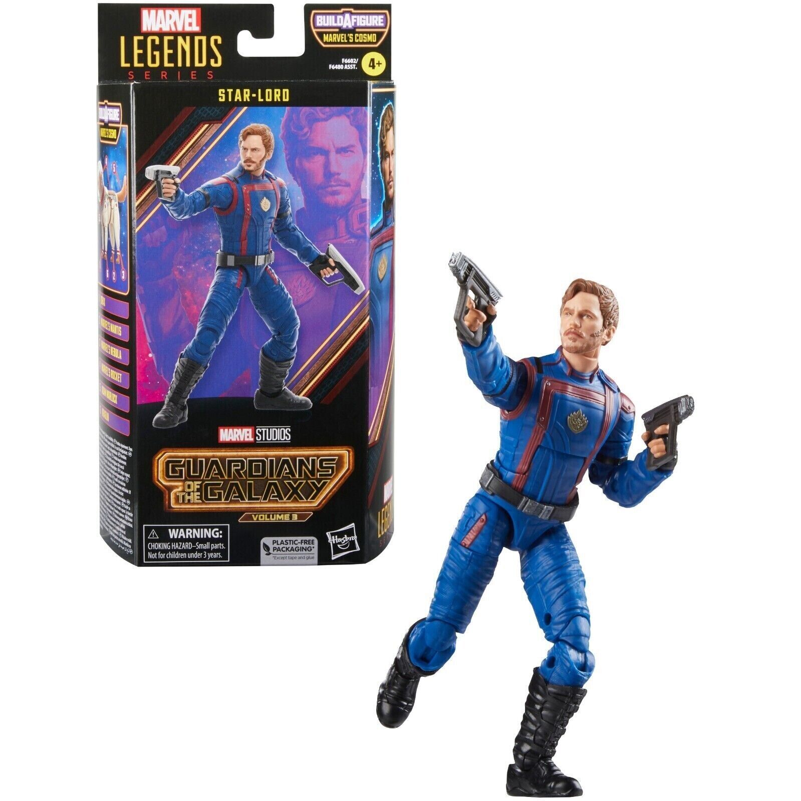 Boneco Marvel Build-a-Figure Peter Quill