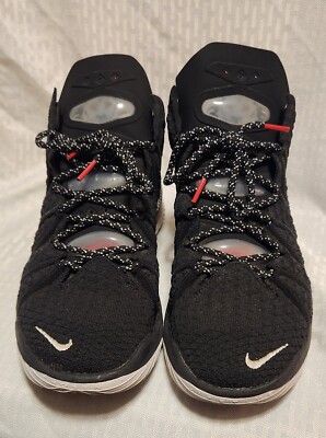 Nike Lebron 18 XVIII Bred Black Red Basketball Sneakers CQ9283-001