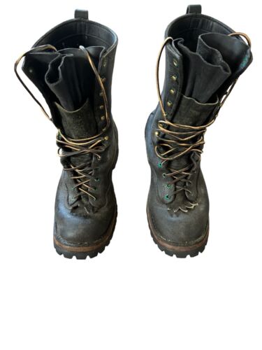 Nick's Custom Contender Boots Mens Size 10 E Vibram Sole - Bild 1 von 11