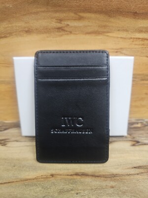 IWC Leather Card Holder NOS Q216 | eBay