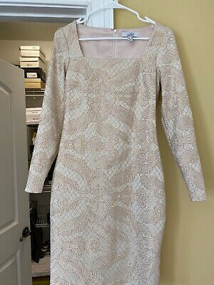 mother of the bride dress size 0–champagne And Rose Gold In Color | eBay