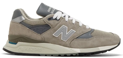 New Balance 998 Made in USA Grey Silver SZ 8.5-13 Men's Classic U998GR