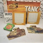 Vintage Milton Bradley Tank Battle Board Game Parts and Manual
