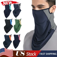Neck Gaiter Bandana Face Mask Sun Cooling Scarf Gator Cover Head for Men Women