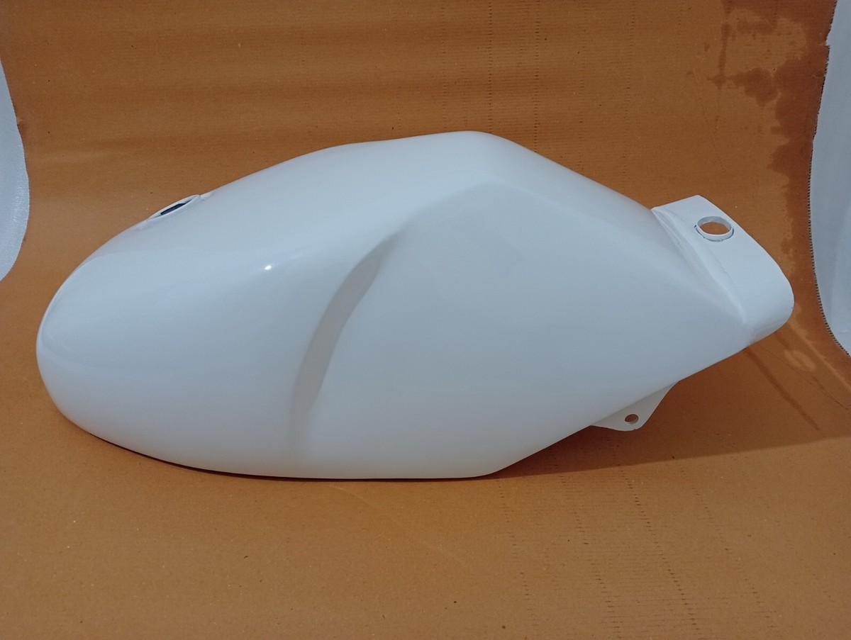 Yamaha Rz350 31k YPVS White Painted Steel Petrol Fuel Gas Tank +