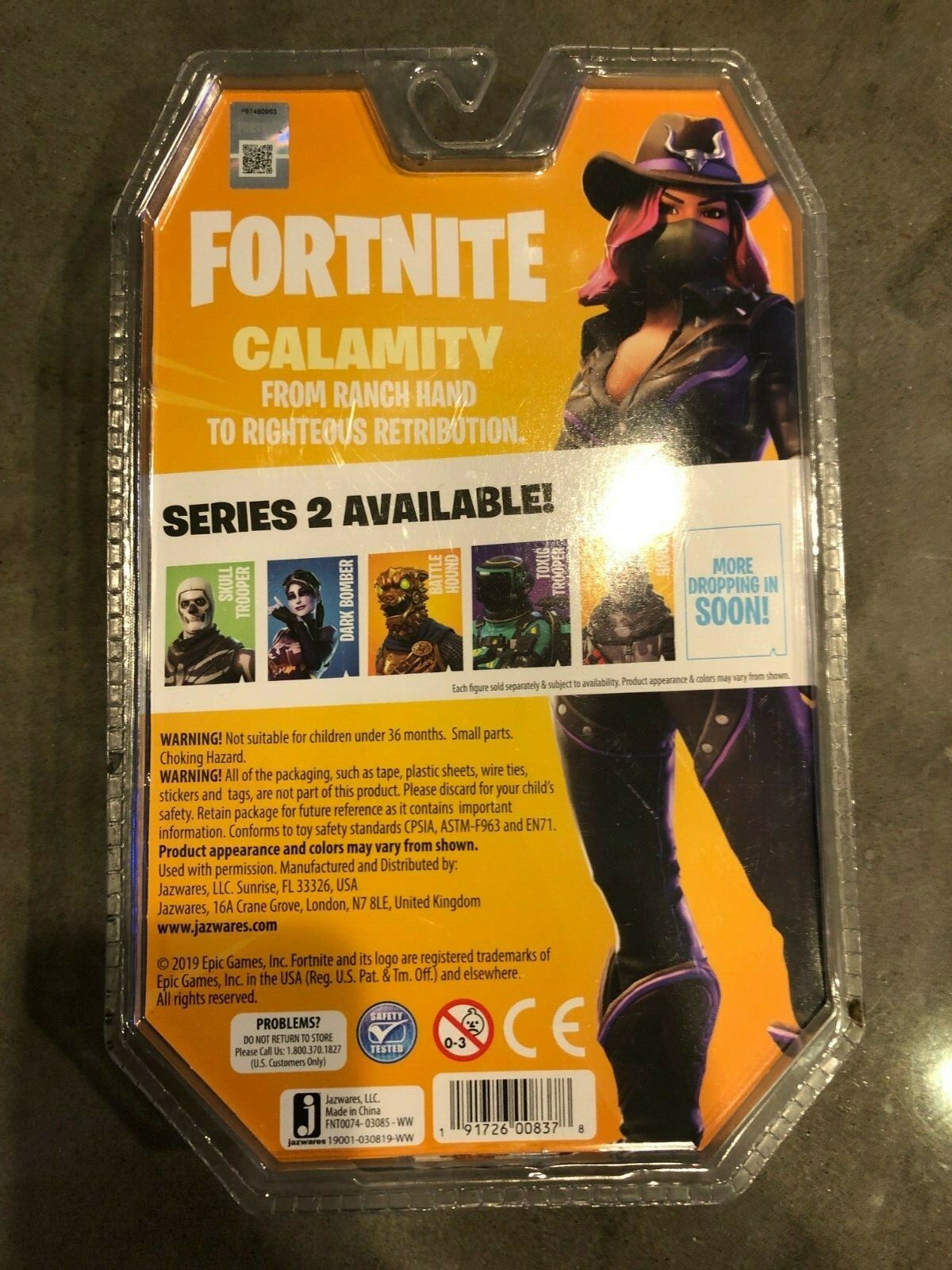 FORTNITE Calamity Solo Mode Action Figure Series 2 Toy Collectible New