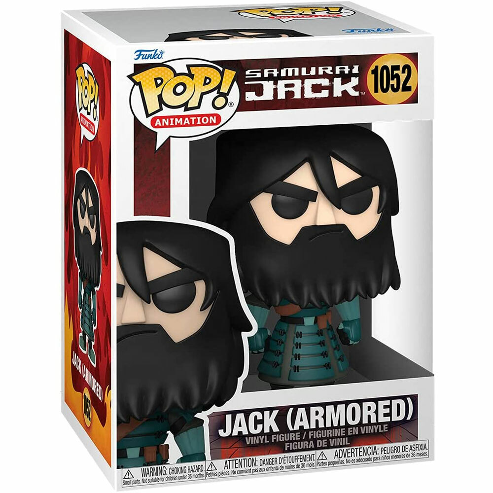 Sale Funko Pop! Animation - Samurai Jack Vinyl Figure - Jack (Armored) #1052 -Nm/Mint