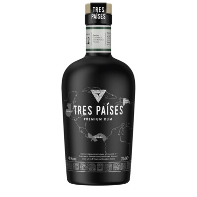 Tres Paises Premium Rum Blend 8 Jahre in Eichenfässern gereift 700ml