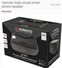 HOMiDO Grab Virtual Reality 3D 360 Degrees Smartphone Headset Google Play & iOS