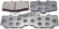 Pad Kit, Disc Brake, Front For TOYOTA TACOMA RZN140,150,19#,VZN150,195,RZN161,17