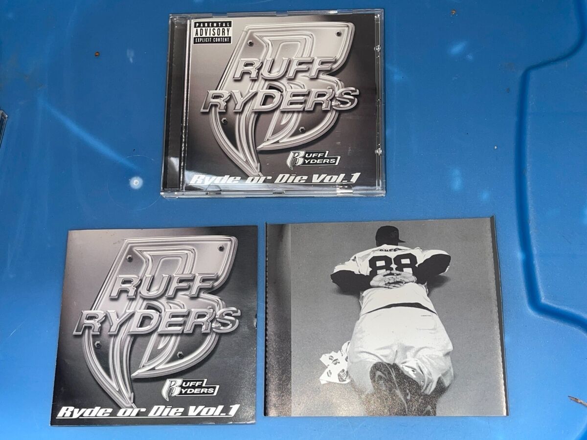 RUFF RYDERS - Ryde Or Die: Vol. 1 (1999 CD) DMX Jay-Z Eve RUFF RYDERS - Ryde Or Die: Vol. 1 (1999 CD) DMX Jay-Z Eve