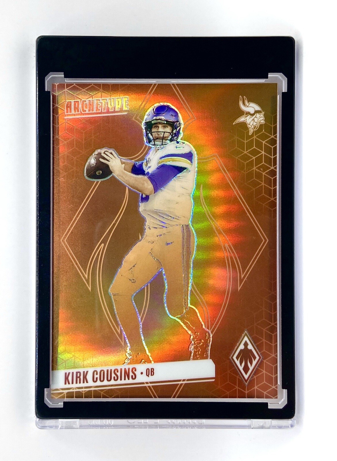 2023 Panini Phoenix Kirk Cousins Archetype Case Hit SSP #ARCH-8 Vikings