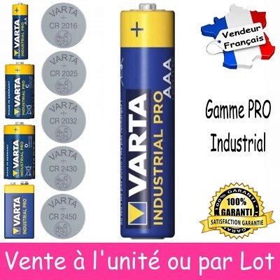 VARTA BULK AAA Dispo aussi Piles 6LR61 LR20 LR14 LR6 CR 2016 2025 2032 2430 2450