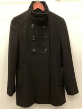 S By Searle, Women’s Black Wool, Double Breasted Jacket, Size 4