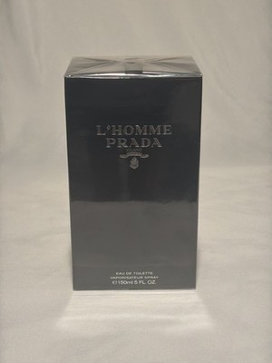 Prada L'Homme Eau de Toilette EDT 5 oz 150ml Men's Cologne NEW SEALED