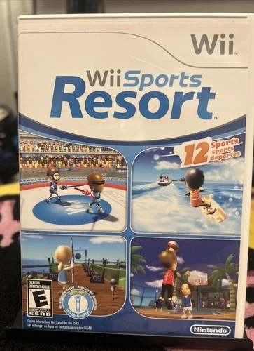 Wii Sports Resort (Nintendo Wii, 2009) CIB w/ Manual & Case