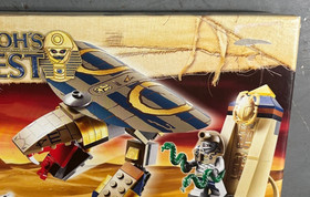 LEGO Pharaoh's Quest 7325 Cursed Cobra Statute NIB retired 213 pcs