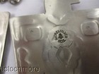 VINTAGE BELL TRADING NICKEL SILVER STAMPWORK THUNDERBIRD TWIN PENDANT NECKLACES — photo 5