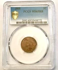1868 Indian Head Penny - PCGS  MS 65 RB Nice Cent Better Date