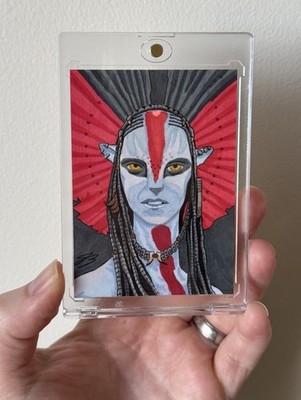 Avatar Fire and Ash Varang 1/1 Sketch Card 2026  Original Art 