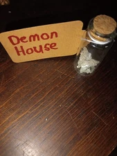 Demonic Haunted Vessel  Paranormal Entity Dark Energy " Demon House" Vile ~ Read