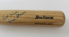 Rawlings Adirondack Big Stick Baseball Bat Signed Moose Skowron with COA