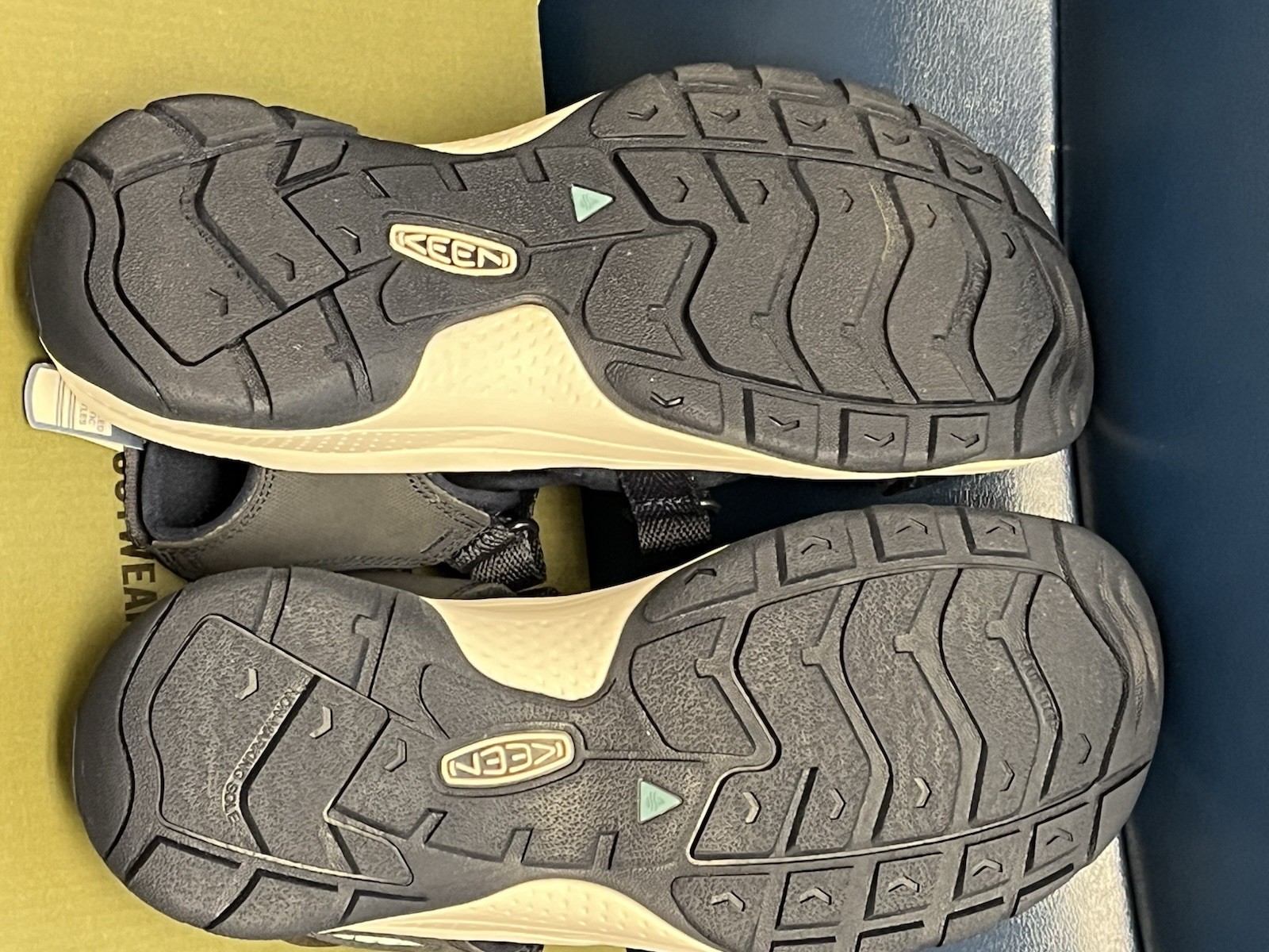 Sandalo Keen woman’s Astoria West punta aperta blu notte escursionismo nuovo con scatola taglia 9