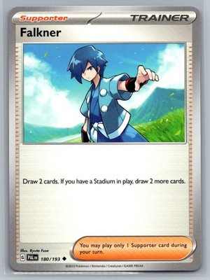 Falkner 180/193 Paldea Evolved Uncommon Pokémon TCG 2023
