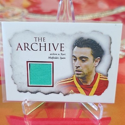 Xavi Barcelona Futera 2024 Unique The Archive Memorabilia jersey 01/05 Spain