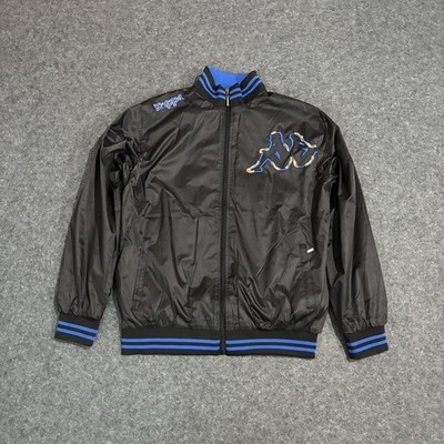 Kappa Track Jacket Size XL Reversible Full Zip Retro Streetwear