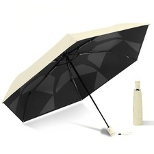 3-Second Adjustment Shape Memory Processing Folding Umbrella with UV Pr NEW