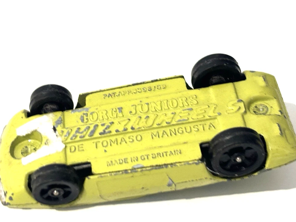 1970 CORGI JUNIORS WHIZZWHEELS De Tomaso Mangusta литая модель автомобиля 1,64 A2 - Изображение 4 из 4