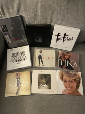 Tina Turner CD/DVD lot - Private Dancer, Foreign Affair, Break Every Rule & more