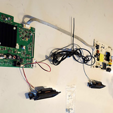 VIZIO TV Main Board Bundle w/ Power Supply Board, Speakers  Cables Used