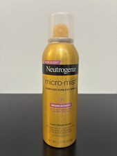 Neutrogena MicroMist Airbrush Sunless Spray Medium 5.3 oz NEW- DISCONTINUED
