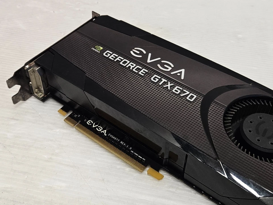GeForce GTX 670, 2GB GDDR5, 256BIT, HDMI, DVI, DISPLAY PORT, EVGA, WORKING - Image 4 of 4