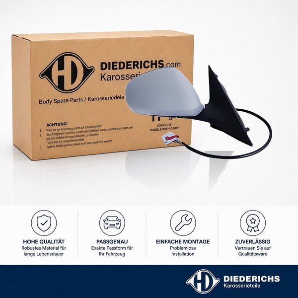 Aussenspiegel Rechts Diederichs 3052224 FÜR Alfa Romeo RÜCkspiegel Aussen-image