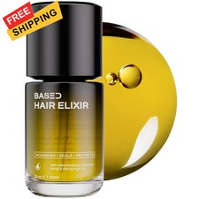 BASED Hair Elixir - Weightless Shine Serum wi...
