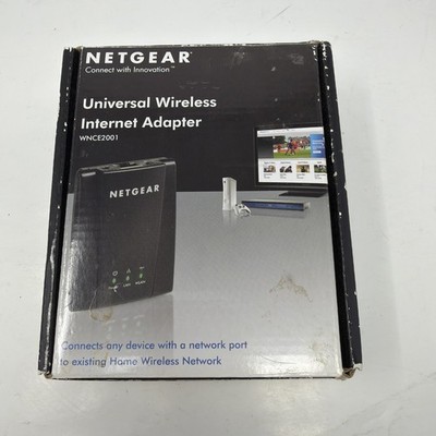NETGEAR Universal WiFi Internet Adapter WNCE2001-100NAS OEM Box Smart TV Blu-ray