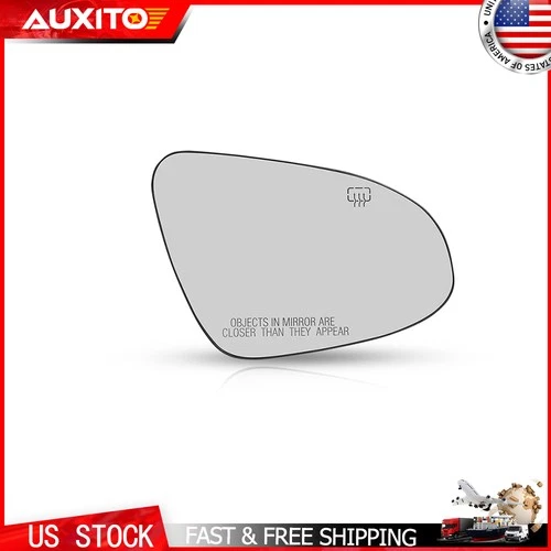 Passenger Side Mirror Glass Heated Right for Toyota Corolla 2014 2015 2016 2017