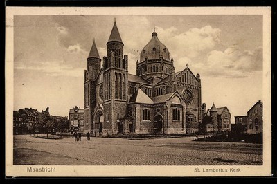 Ansichtskarte Maastricht, St. Lambertus Kerk 1926 