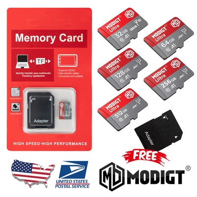 Micro SD Card Memory 32GB 64GB 128GB 256GB 512GB For Nintendo Switch & Lite