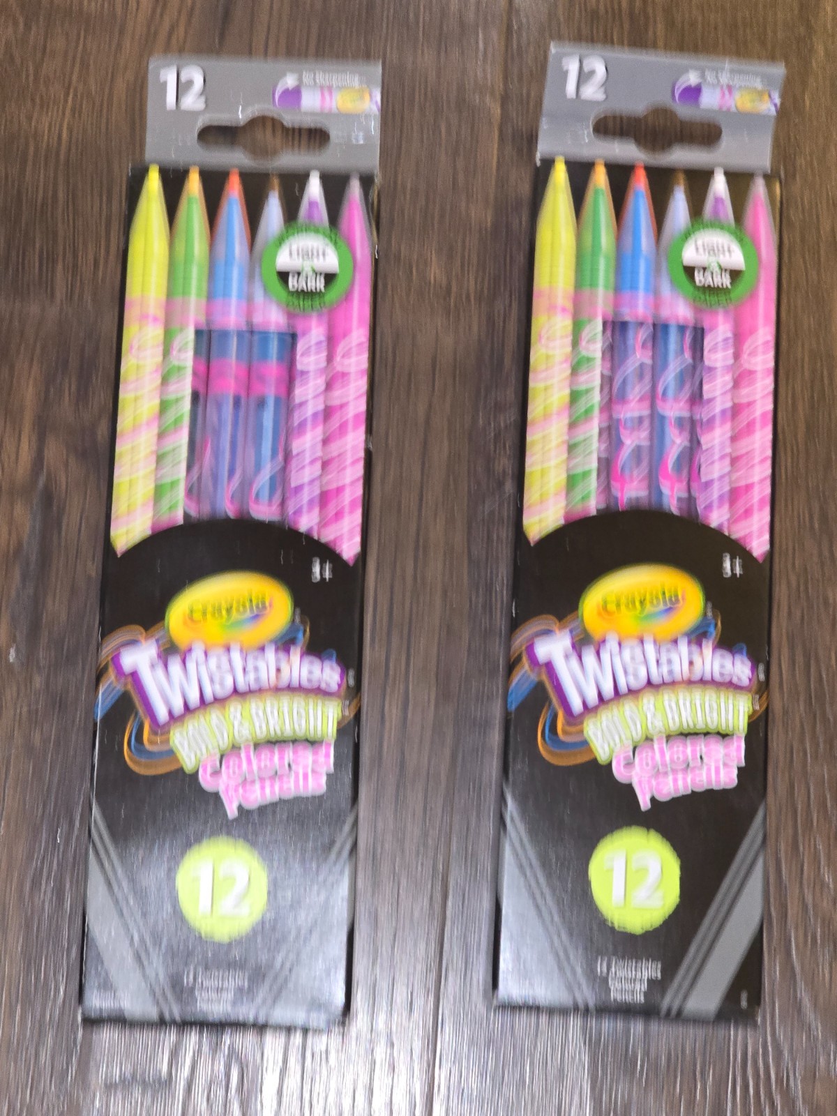 Crayola Twistables Bold & Bright Colored Pencils Gift 2ct
