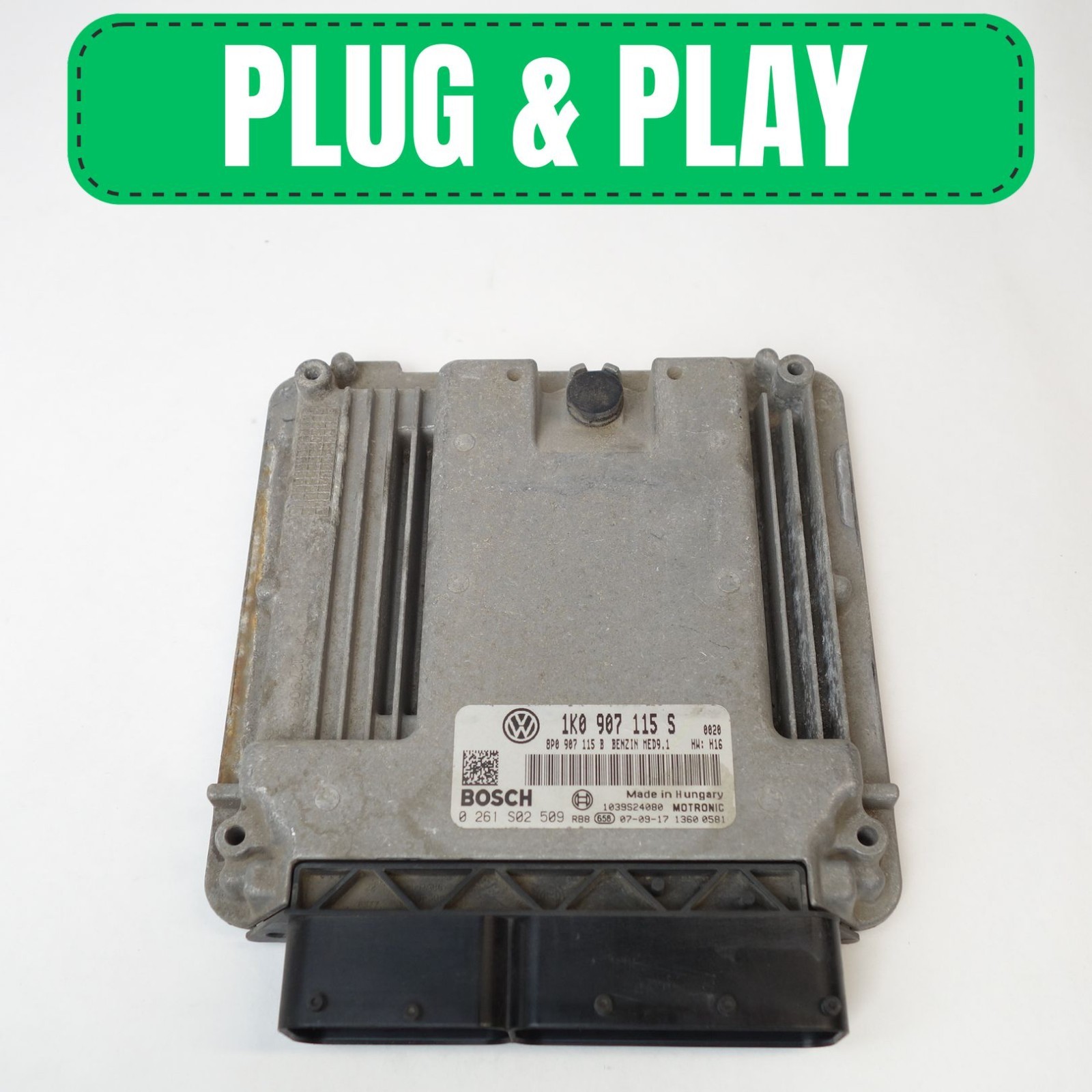 1K0907115S Volkswagen Golf Jetta 2009-2014 2.0L Engine Computer Plug N Go