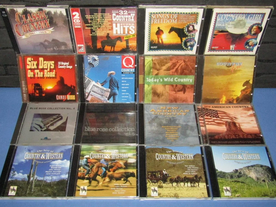 CD Sampler Sammlung Collection: Country Music & Western Musik, Bluegrass 55 CD's - Bild 3 von 4
