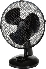 Zanussi , Portable Desk Fan 2 Speed Settings Wide-Angled Oscillation,9" Inch