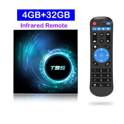 TV Box Android 16 T95 8K Ultra 4K 8GB 128GB Smart TV Box Bluetooth 6.0 Dual Wifi