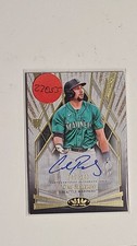 2022 Topps Tier One Cal Raleigh RC Break Out Auto On-Card /249 Mariners